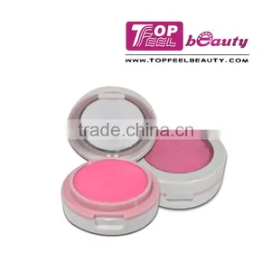 Whole- Sale ! High Quality Single Color Blusher Palette With Transparent Window thumbnail-1