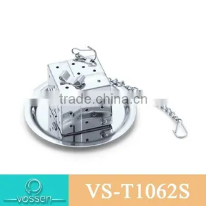 Silver Plating Gift Box Shaped Tea Infuser thumbnail-1