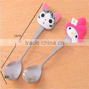 Eco-friendly Custom Stainless Steel Kids Spoon thumbnail-5