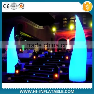 Romantic Christams Inflatable Lighting Decoration Inflatable Candle for Event Decoration,party Supply Quality Choice thumbnail-2