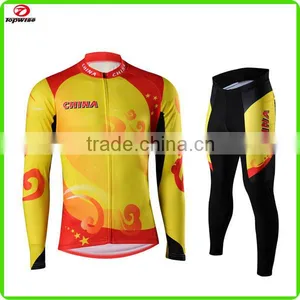 Made in China Winter Pro Team Men Custom Design Cycling Wear thumbnail-1