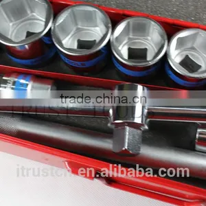 16PCS 3/4" Metal Box Socket Set 5516AAM-A KING TOOLS Professional Auto Repair thumbnail-4