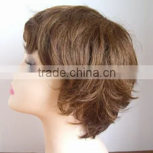 China Best Supplier Short Natural Brazilian Human Hair Wig For Black Women Quality Choice thumbnail-3