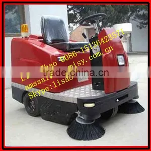 Ride-on Type Mechanical Sweeper Machine thumbnail-1