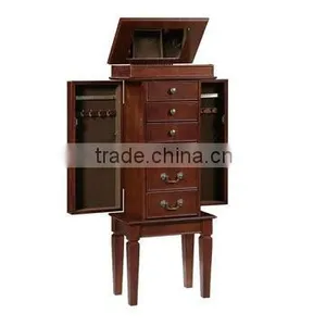 Jewelry Armoire-Wood Furniture thumbnail-1