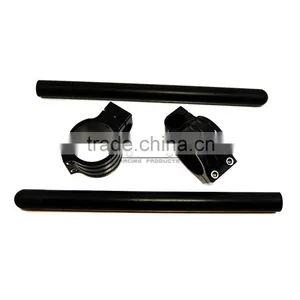 BJ-COHB-051 Wholesale 51mm CNC Billet Alloy Motorcycle Handlebar Clip On For Aprilia Mille R/RSVR thumbnail-6