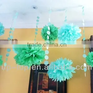 Tissue Paper Pom Poms for Wedding Decoration thumbnail-1