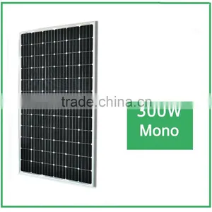 Good Quality 300W Mono Solar Panel for Power Plant With A Grade Solar Cells Quality Choice thumbnail-1
