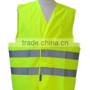 High Visibility Yellow Warning Vest thumbnail-4