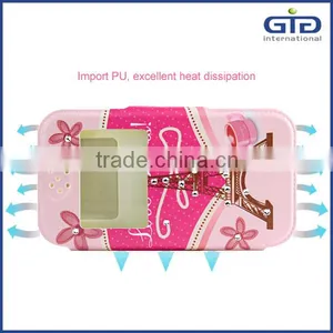 [GGIT] Hot Selling OEM Light Oil Pasting Pattern With Diamond Silicon and PU Leather Universal Phone Case thumbnail-2