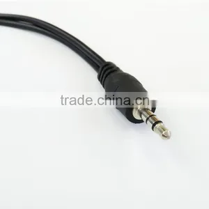 Factory Price Audio 1 Male to 2 Female RCA Spliter for Mobilephone/computer/game Player thumbnail-2