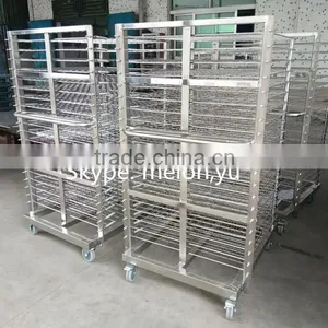 High Quality 15 Lever Chrome Mesh Drying Rack thumbnail-5
