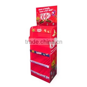 Flat Pack Snacks Paper Display Rack thumbnail-1