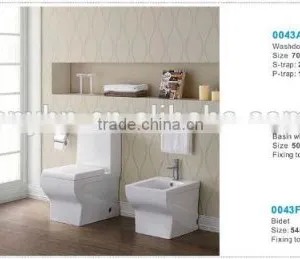 Chaozhou Ceramic Toilet Sanitary Ware Bathroom Toilet Set thumbnail-3