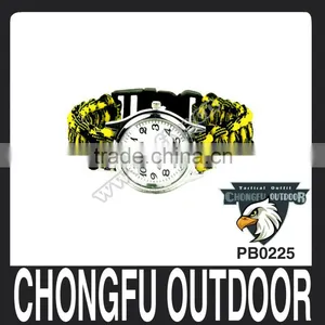 2015 Paracord Bracelet Wholesale With Fire Starter thumbnail-1