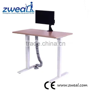 4 Person Workstation Two Sided Office Desk Factory Wholesale thumbnail-1