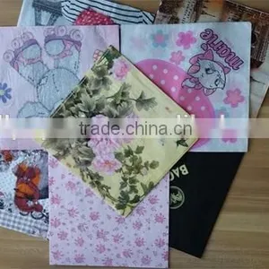 2016 Hight Quality 33*33cm 18gsm 1/4 Fold Decorative Paper Napkins thumbnail-4