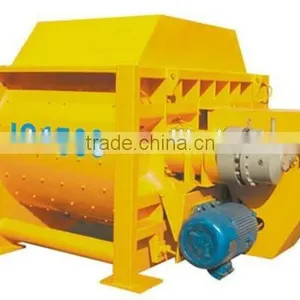 Double Horizontal Shaft Forced Concrete Mixer JS1500 CE High Quality thumbnail-1