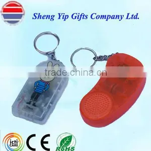 Flashing and Sound Plastic Keychain thumbnail-1