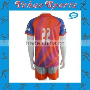 Customized Any Logo Name Numbers Breathable Sublimation Soccer Uniform thumbnail-6