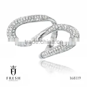 Fashion 925 Sterling Silver Ring - 168119 , Wholesale Silver Jewellery, Silver Jewellery Manufacturer, CZ Cubic Zircon AAA thumbnail-1