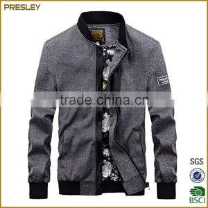 Presley Oem Winter Nylon Designer Men's Bomber Jackets Made in China thumbnail-1