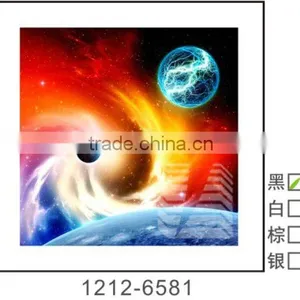 3D Planet Framed Picture 3D Lenticular Framed Wall Photo for Home Decoration thumbnail-1