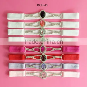 2015 Hot Selling Factory Price Pearl and Rhinestone Connector Decoration Headwear (RCH-45) thumbnail-1