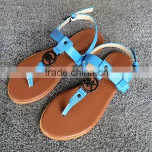 Woman Sandal Shoe New Design,low Price Flat Ladies Fancy Sandal,new Designs Flat Lady Sandal thumbnail-3