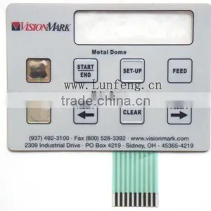 Membrane Keypad With Transparent Window Made of F150 thumbnail-1
