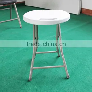 Blow Mold Plastic Folding Stool thumbnail-1