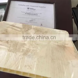 Interior Decorative Woooden Design PVC Ceiling Panel 7mm Quality Choice thumbnail-2