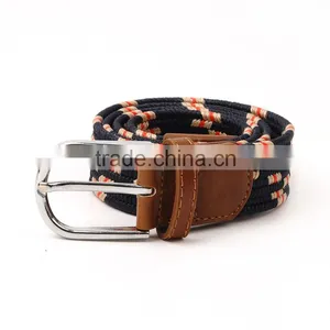 2016 Newest Top Sell Colorful Decorative Webbing Elastic Strench Belt for Men and Women thumbnail-3