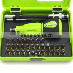 34pc in 1multi-function Precision Screwdriver Slotted Phillips Tool Set thumbnail-5