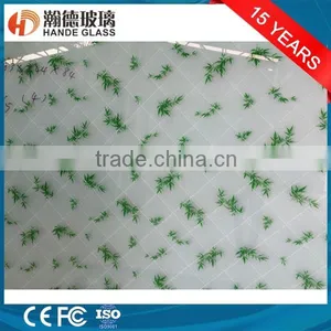 3.8MM Beautiful Silk Screen Glass thumbnail-4