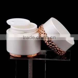 Empty Round Plastic Bottles With Airless Pump Acrylic Cosmetic Bottle thumbnail-4
