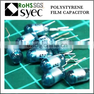 Tight Tolerances Radial Lead 181J 63V Polystyrene Film Capacitor thumbnail-1