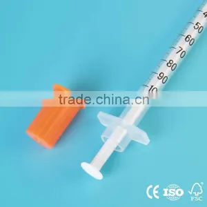 Disposable U-100 Insulin Syringe thumbnail-3