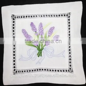 Hand Embroidery Lavender Bag thumbnail-1