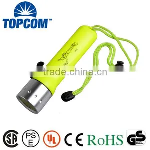 Powerful LED Magnetic Switch Underwater Torch Flashlight For Diving thumbnail-1