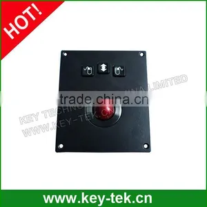 IP65 Dynamic Water Proof Red Phenolic Resin Mechanical Trackball Moudle thumbnail-1