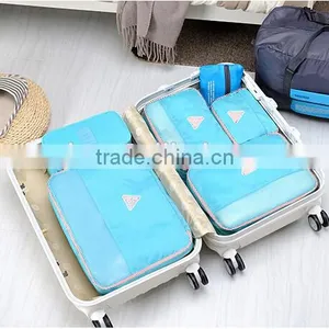 YIWU RODA Fashion Nylon Fabric Environmental Protection 4 Sets Folding Travel Storage Bag thumbnail-5
