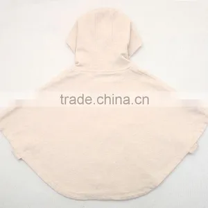 Stylish Baby Cape Outwear Coat Soft Cotton Toddle Baby Cloak With Hat thumbnail-3