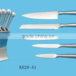 High Quality Kitchen Knife Set With Stainless Steel Knife Stand thumbnail-1