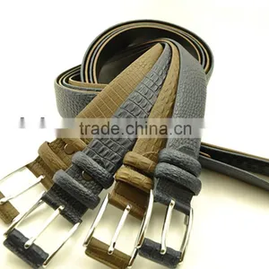 2014 New Style Crocdile Leather Belt Men thumbnail-1