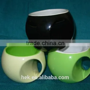 Ball Shape Mug , Solid Color Mug thumbnail-1