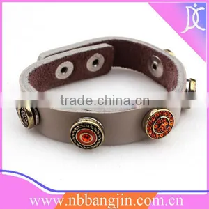 2013 New Products,Real Leather Bracelet,Bracelet Vners, China thumbnail-1
