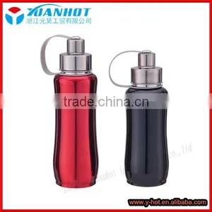 High Quality 350ml/500ml Stainless Steel Vacuum Flask With PP Handle thumbnail-1