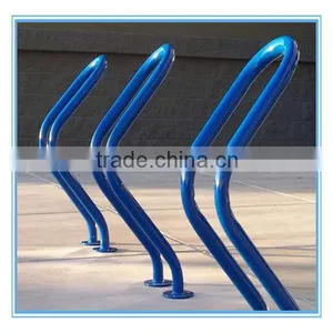 Powder Coated Triangle Standing Bike Racks thumbnail-1