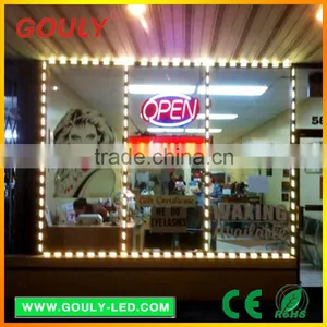 Shenzhen Factory 5050rgb Led Glass Window Light,led Light Frame for Store Front GLMD108L-UV thumbnail-4